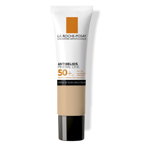 Imagen 2 de 3 de Protector solar La Roche-Posay Anthelios Mineral one N. 2 Medium para rostro en crema FPS50 x 30 ml
