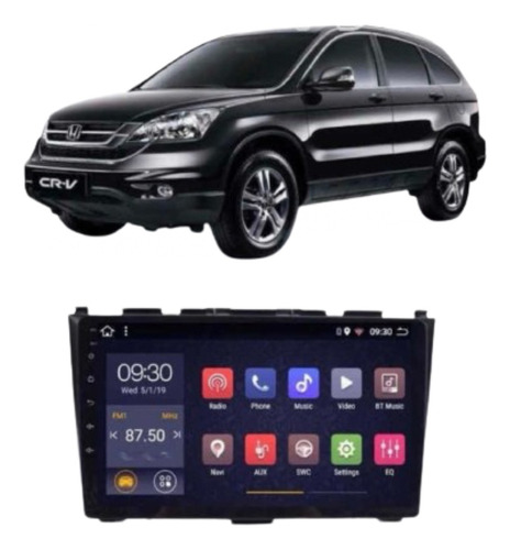 Multimedia Android 9 Honda Crv (07-11) Wifi Gps Cam Reversa