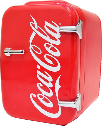 Mini Refrigerador Retro Cola Para Dormitorio Automovil Escri