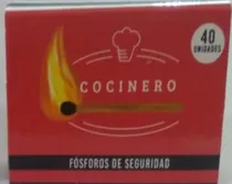 Comprar Fosforo Cocinero Pack 100 Cajitas De 40 Fosforos
