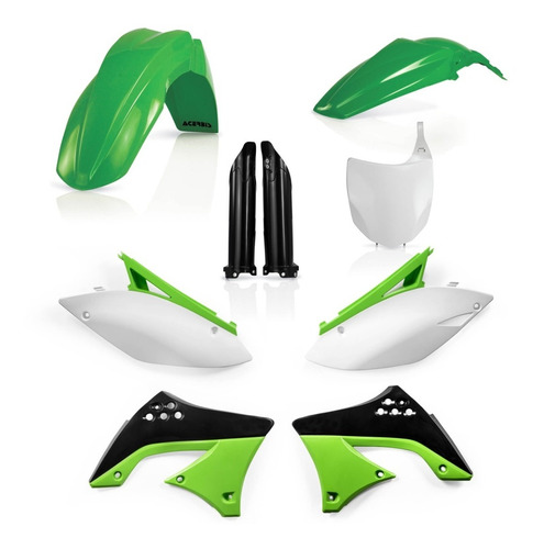 Full Kit Plasticos Acerbis Moto Kawasaki Kxf 450 09 11 Ride