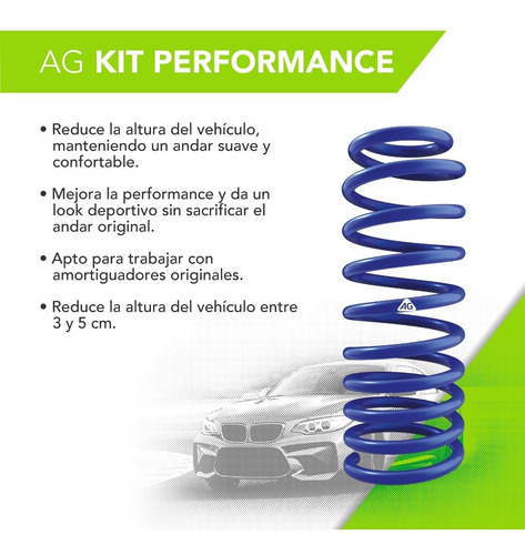 Imagen 3 de 9 de Kit 2 Espirales Progresivos Delanteros Nissan Tiida 07/2012