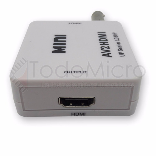 Conversor Bnc A Hdmi Camara De Seguridad Vigilancia Cctv