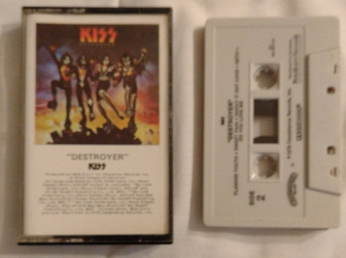 Kiss Destroyer Cassette Usa Polygram
