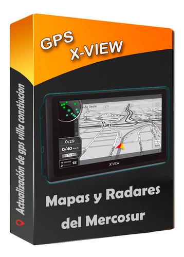 Actualización Gps X-view Navigator 7 Pulgadas Tv Igo Primo