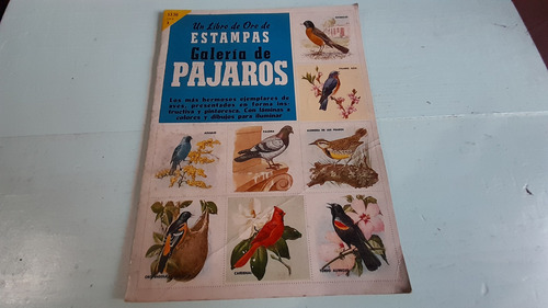 Álbum Figuritas Completo Galería De Pájaros De México (Usado)