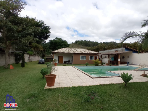 Imagem 1 de 29 de Excelente Chácara De 2.000 Com Fundos Para O Rio À Venda Em Guararema. - Ch01041 - 70731159