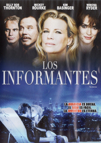 Los Informantes Dvd Nacional Usado