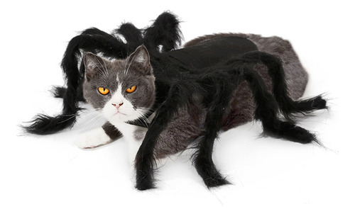 Wsj Disfraz De Araña Para Mascotas De Halloween, Talla M,