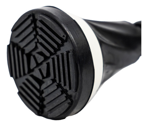 Par De Muletas Canadienses De Aluminio Premium Ajustables Color Negro