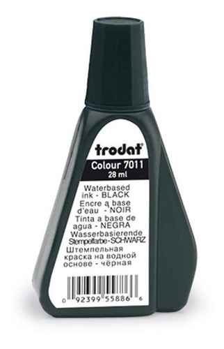 Tinta Para Carimbo Trodat 28ml Preto Trodat