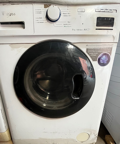 Lavarropas Automático Whirlpool Hasta 7kg 220v Color Blanco Blanco (Usado)