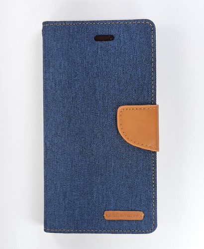 Imagen 3 de 6 de Funda Protector Cartera Con Tarjetero Canvas Para Huawei Y9a