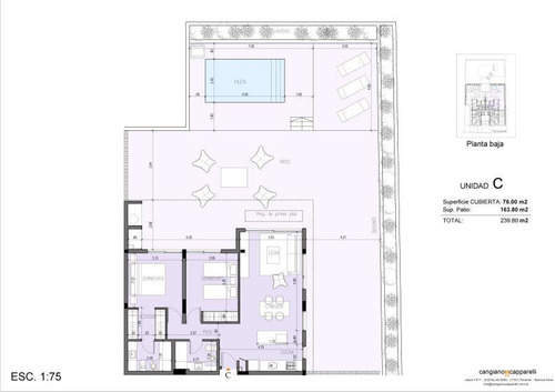 Departamento En Venta De 3 Ambientes Con Parrilla Y Piscina En Pinamar Norte