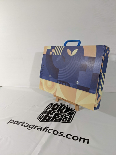 Imagen 3 de 3 de Portaplanos Marca: Portagráficos Mod. Amazul / Tabloide