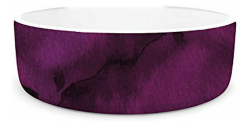 Kess Inhouse Ebi Emporium  The Vibe, Plum Purple  Púrpura