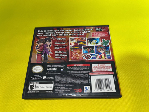 Bakugan Battlezone Brawlers Nintendo Ds Original (Usado)