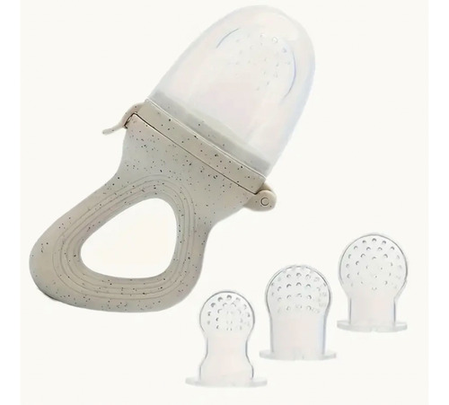 Chupete Frutal Silicona Bpa Free, Libre De Pvc Y Ftalatos Beige