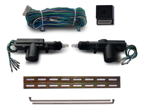 Kit Vidro Elétrico Voyage Quadrado + Trava + Positron 1986