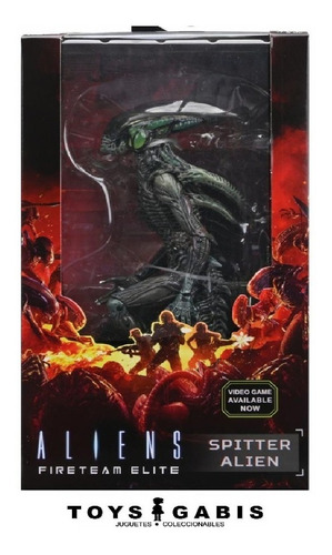 Neca Aliens Fireteam Elite Spitter Alien 30puntos De Articul