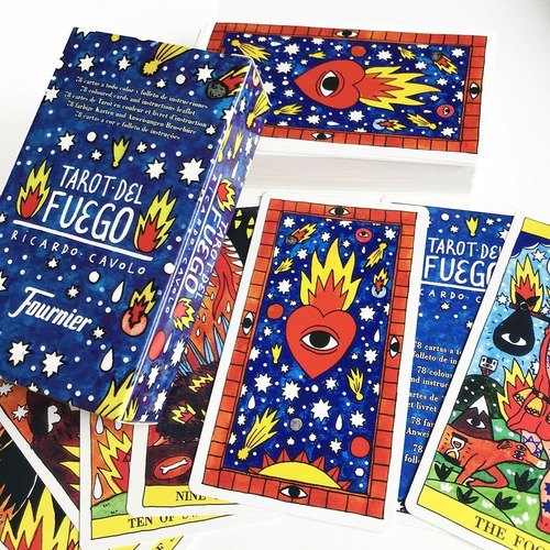 Cartas Tarot De Fuego *78 Cartas* Arcanos Mayores Y Menores