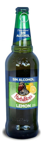 Cerveza Artesanal Sin Alcohol Barba Roja Lemon Limon 330ml