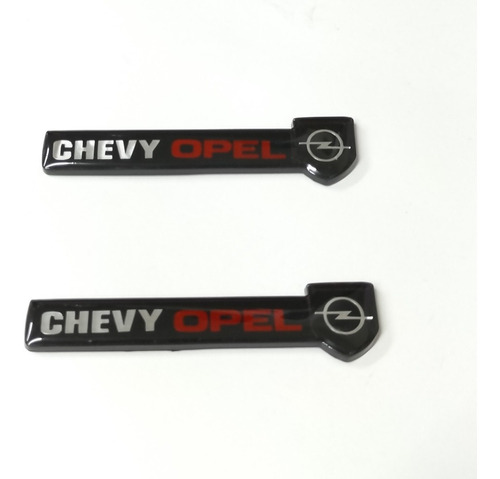 Par De Emblemas Laterales Chevy Opel