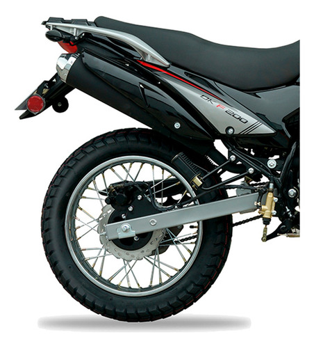Moto Enduro Cross Yumbo Dk F 200 0km + Casco De Regalo
