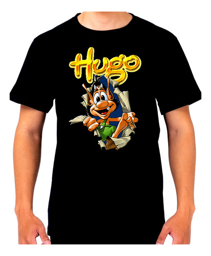 Remera A Jugar Con Hugo Magic Kids 100% Algodon 1022 Minos