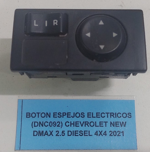 Botón Espejos Eléctricos Chevrolet New Dmax 2.5 2021 