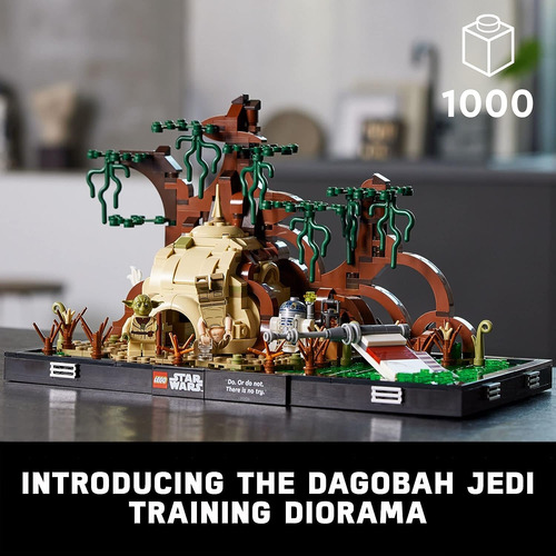 Lego Star Wars Dagobah Jedi Entrenamiento Diorama 75330 Set-