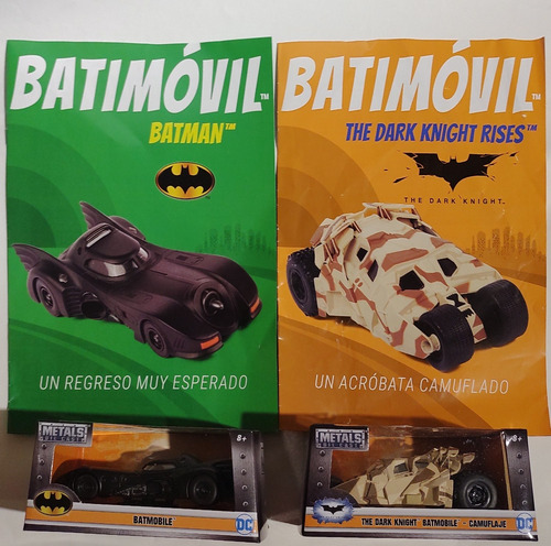 Colección Batimoviles- Batmobile Y Te Dark Knigth