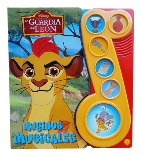 Libro Con Sonidos Guardia Del Leon. Rugidos Musicales Disney