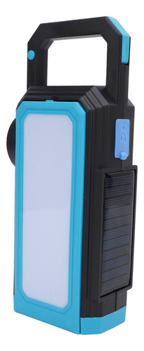 Linterna Solar Para Acampar, Doble Cara, Plegable