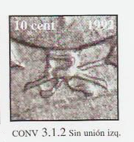 Moneda Argentina 10 Centavos 1992 Sin Trazo Izq Error Catalo