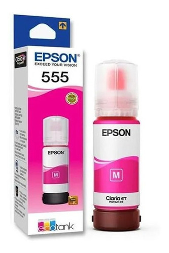 Tinta Epson 555 554 Para L8160 L8180 Original $ Unidad