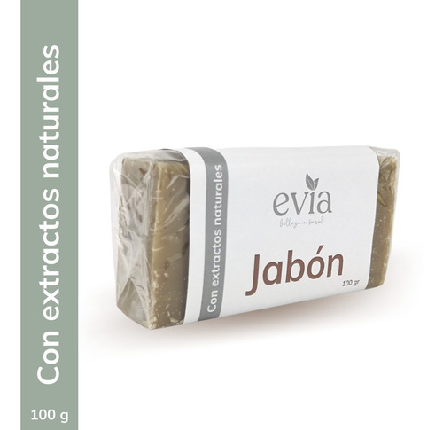 Imagen 1 de 2 de Jabón Curativo Glicerina Artesanal De Arcilla