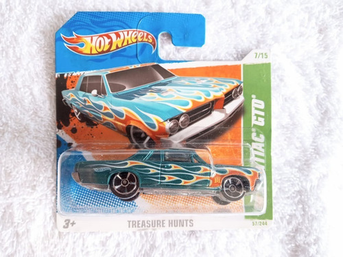 64 Pontiac Gto, Treasure Hunts, Hot Wheels, 2010, Malaysia