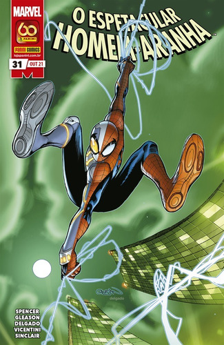 O Espetacular Homem-Aranha Vol. 31, de Spencer, Nick. Editora Panini Brasil LTDA, capa mole em português, 2021