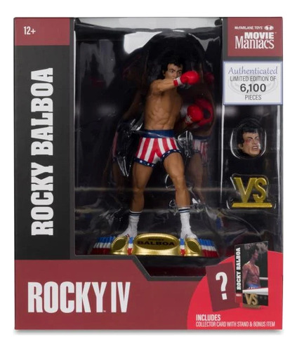 Rocky Movie Maniacs Rocky Balboa (short Rayas) 6 Ed. Limit