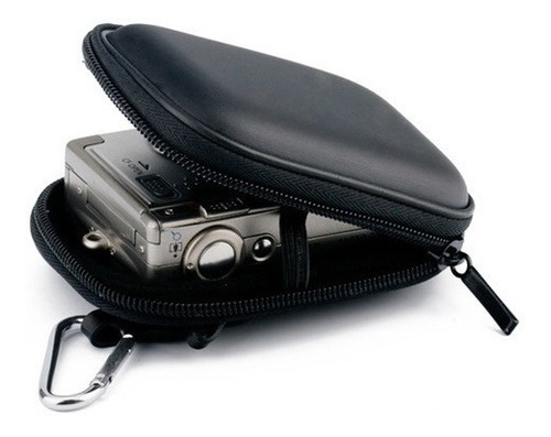Imagen 1 de 5 de Estuche Hde Black Hard Case Para Camaras Digitales Compactas