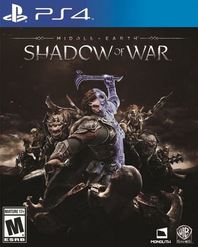 Middle-earth Shadow Of War Nuevo Ps4 Físico Vdgmrs