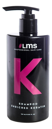 Lms K Shampoo Enriched Keratina Para Cabello Dañado X 320ml