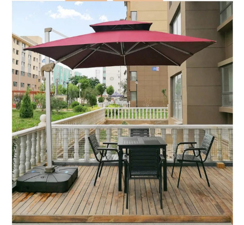 Juego De Comedor 4 Sillas Terraza Y Exteriores 80×80 Cm