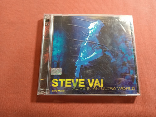 Steve Vai / Alive In An Ultra World Cd Doble / Ind Arg W3 