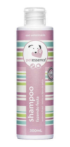 Shampoo Pet Essence Fazendo Festa Cães E Gatos 300 Ml