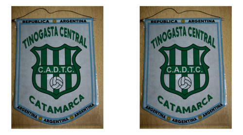 Banderin Mediano 27cm Club Tinogasta Central Catamarca