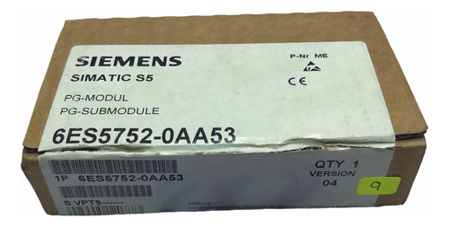 Siemens S5 6es5752-0aa53 Módulo Interfaz 9