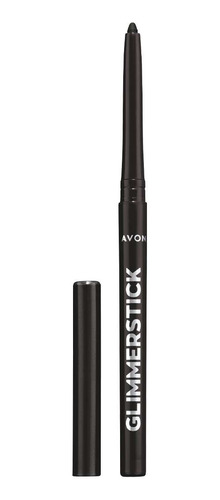 Avon Delineador Retractil Para Ojos Glimmerstick Negro