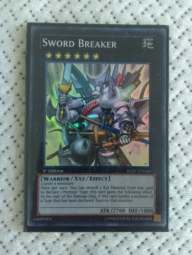 Yu-gi-oh! Sword Breaker 1st Edition Super Redu-en050
